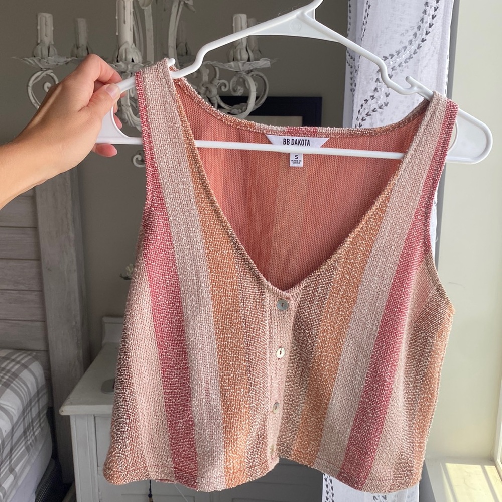 BB DAKOTA cropped Vest Tank